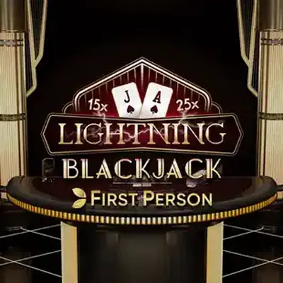 First Person Lightning Blackjack